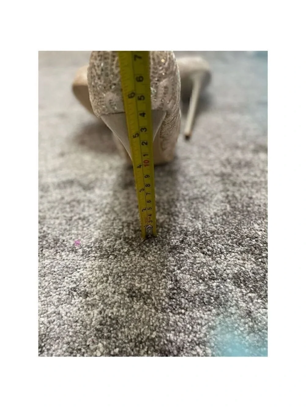Women's Lace Heels Size 7.5